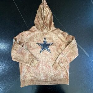 Dallas Cowboys Salute to Service Hoodie Men’s L Nike Brown NFL Pullover Like New